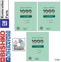 1999 Chevrolet Camaro, Firebird Factory Shop Service Manual sample image