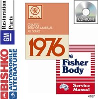 1976 BUICK Full Line Body, Chassis & Electrical Service Manual sample image