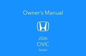 2026 Honda Civic Sedan Owner's Manual