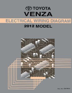 2012 Toyota Venza Wiring Diagrams Manual