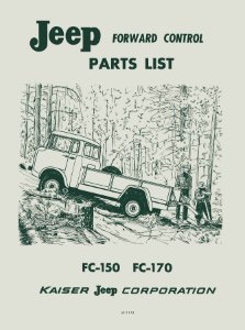 1957–1964 Jeep FC-150, FC-170 Parts Book