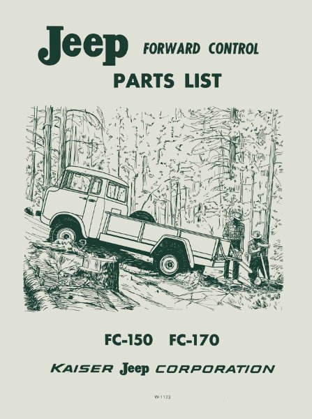 1957–1964 Jeep FC-150, FC-170 Parts Book