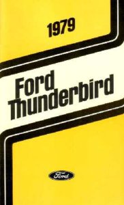 1979 Ford Thunderbird Owner's Manual