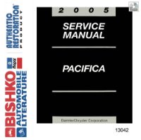 2005 CHRYSLER PACIFICA Body, Chassis & Electrical Service Manual sample image