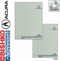 2009 2010 Acura RL Shop Service Repair Manual PDF sample image