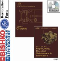 1974 Ford Truck Shop Service Repair Manual PDF sample image