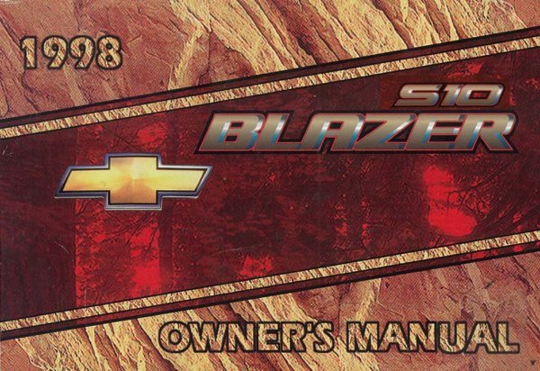 1998 Chevrolet S-10 Blazer Owner's Manual