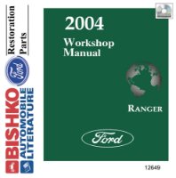 2004 Ford Truck Ranger Shop Service Repair Manual PDF sample image