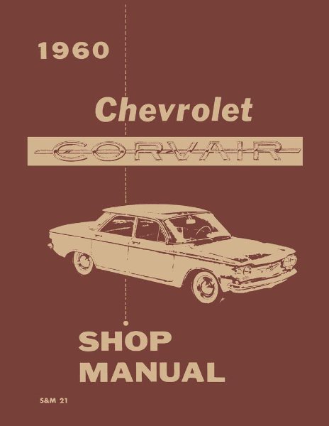 1960 Chevrolet Corvair Factory Shop Service Manual