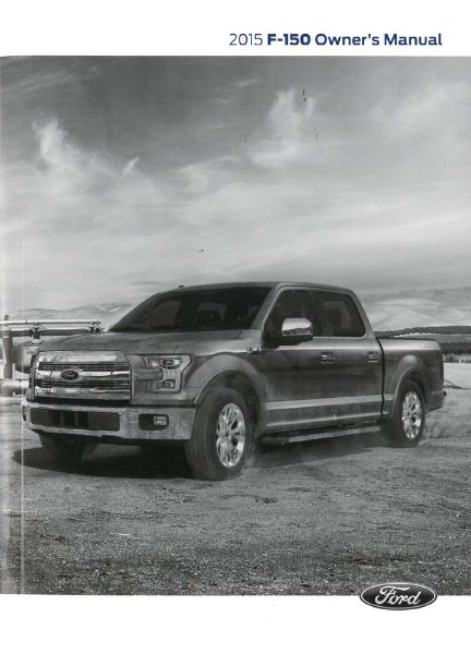 2015 Ford F-150 Owner's Manual