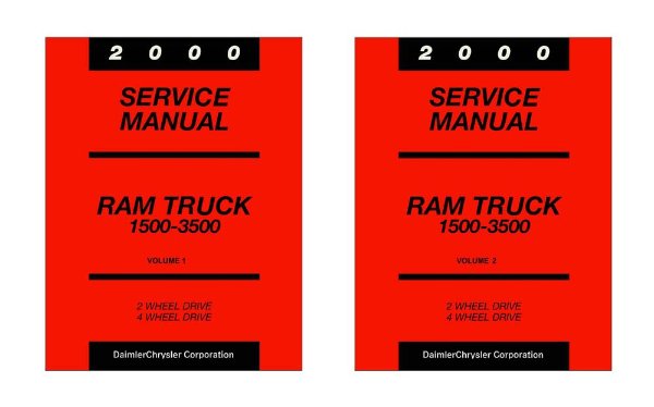 2000 Dodge Truck Light Duty Factory Shop Service Manual