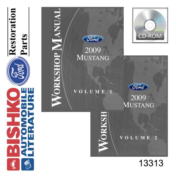 2009 Ford Mustang Shop Service Repair Manual PDF