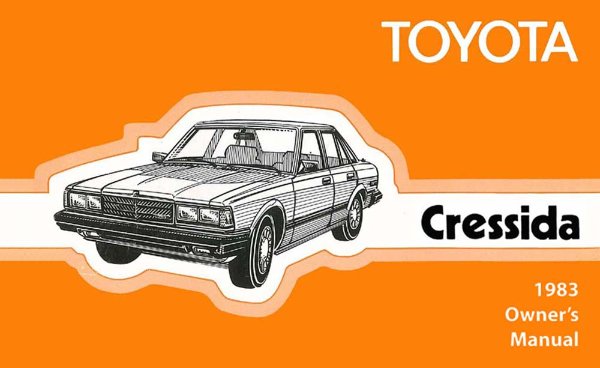 1983 Toyota Cressida Owner's Manual