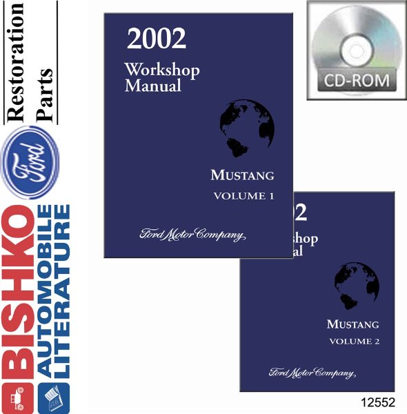 2002 Ford Mustang Factory Shop Service Manual
