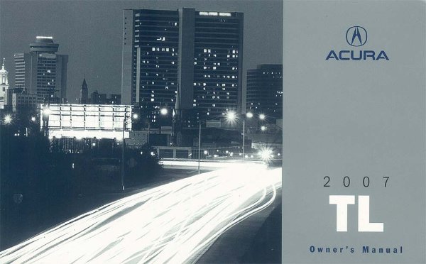 2007 Acura TL Owner's Manual