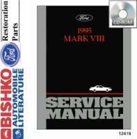 1995 Lincoln Mark Vlll Shop Service Repair Manual PDF sample image