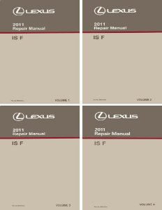 2011 Lexus IS F Factory Shop Service Manual