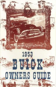 1953 Buick Roadmaster, Special, Super Owner's Manual