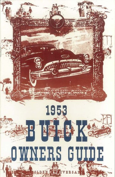 1953 Buick Roadmaster, Special, Super Owner's Manual