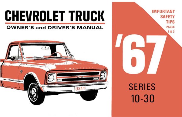1967 Chevrolet Light All Models Owner's Manual