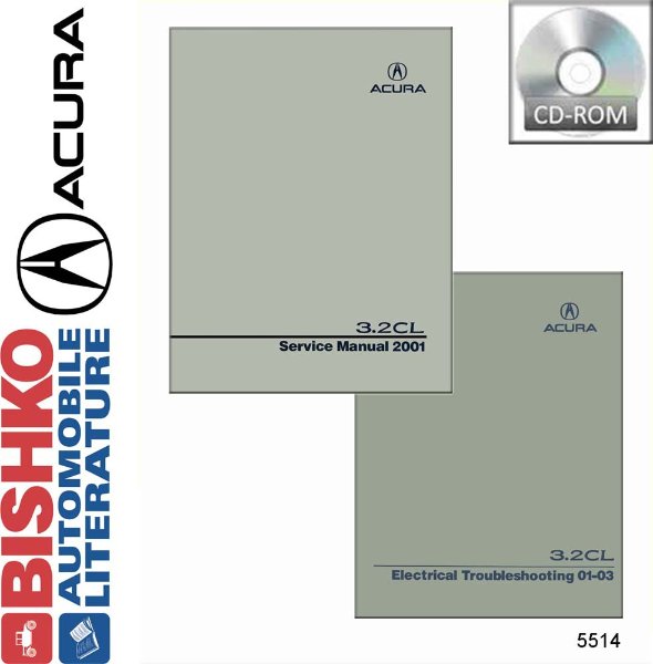 2001 Acura 3.2CL Factory Shop Service Manual