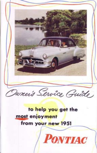 1951 Pontiac All Models Owner's Manual