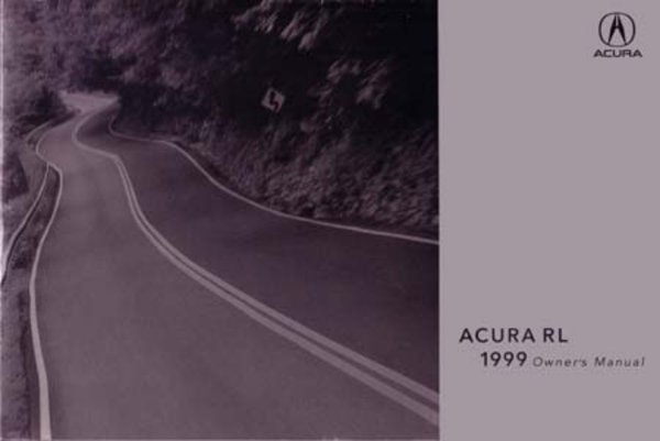 1999 Acura RL Owner's Manual