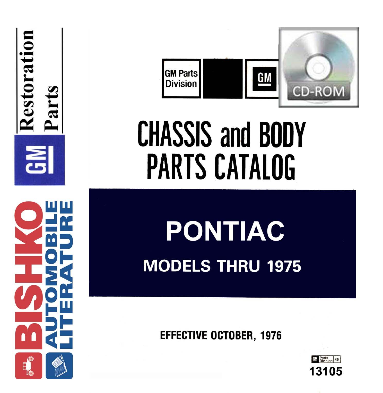 1965-1975 Pontiac Part Numbers Book PDF List Guide Interchange
