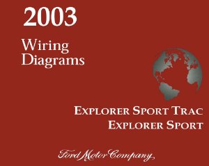 2003 Ford Truck Explorer Sport, Explorer Sport Trac Wiring Diagrams Manual