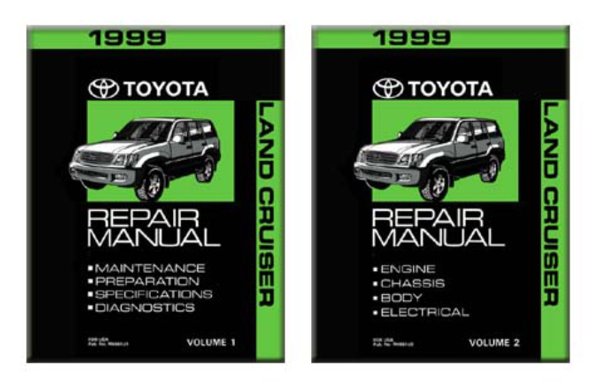 1999 Toyota Land Cruiser Factory Shop Service Manual