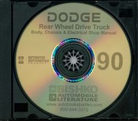 1990 DODGE RAM TRUCK Body, Chassis & Electrical Service Manual sample image