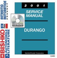 2001 DODGE DURANGO TRUCK Body, Chassis & Electrical Service Manual sample image