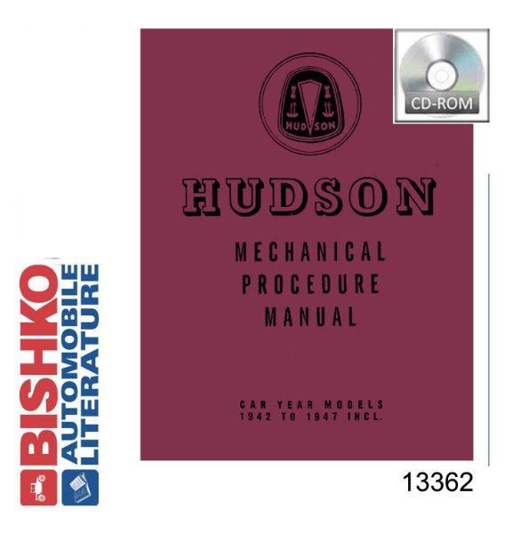 1942-47 Hudson Shop Service Repair Manual PDF