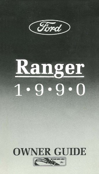 1990 Ford Ranger Owner's Manual