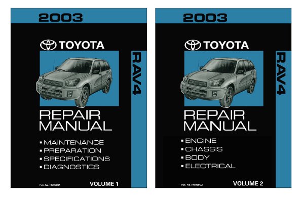 2003 Toyota Rav4 Factory Shop Service Manual