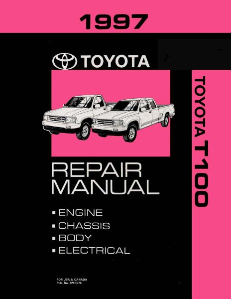 1997 Toyota T100 Factory Shop Service Manual