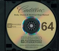 1964 CADILLAC Body, Chassis & Electrical Shop Manual sample image