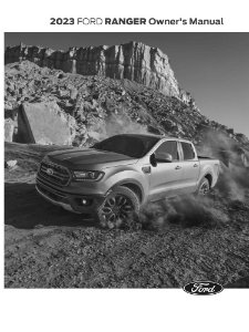 2023 Ford Ranger Owner's Manual