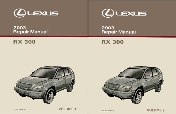 2003 Lexus RX 300 Factory Shop Service Manual