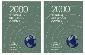 2000 Ford Truck Econoline, Club Wagon Factory Shop Service Manual