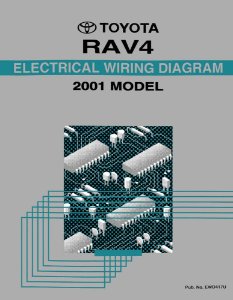 2001 Toyota RAV4 Wiring Diagrams Manual