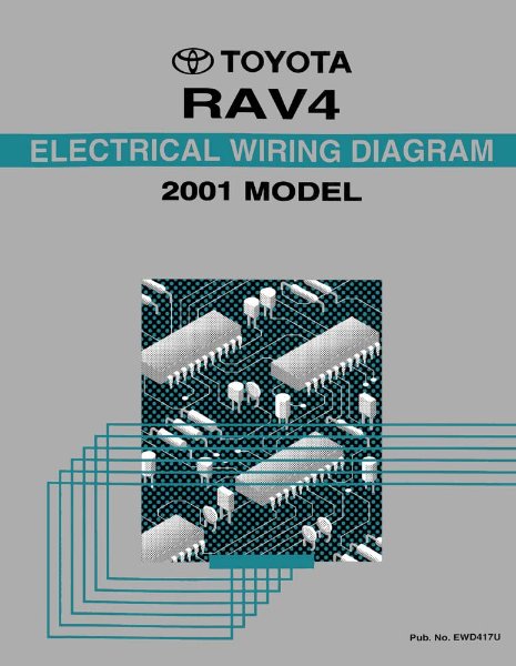 2001 Toyota RAV4 Wiring Diagrams Manual