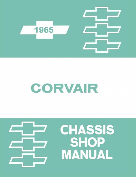 1965 Chevrolet Corvair Factory Shop Service Manual