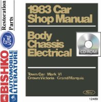1983 Ford Crown Victoria, Mark VI, Town Car sample image