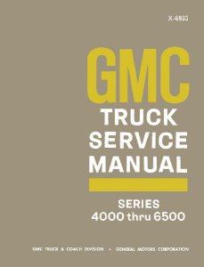 1969 GMC Medium Duty Truck Shop Service Repair Manual Book Engine Wiring
