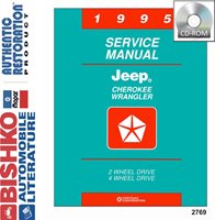 1995 JEEP CHEROKEE & WRANGLER Body, Chassis & Electrical Shop Manual sample image