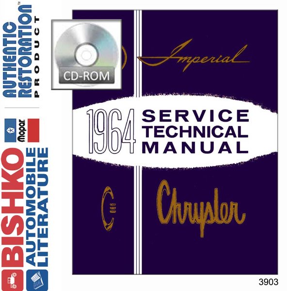 1964 Chrysler IMPERIAL - ALL MODELS Factory Shop Service Manual