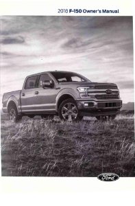 2018 Ford F-150 Owner's Manual