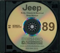 1989 JEEP Full Line Body, Chassis & Electrical Shop Manual sample image
