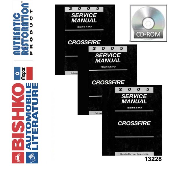 2005 Chrysler Crossfire Factory Shop Service Manual